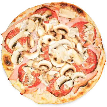 Pan Mortadella Pizza