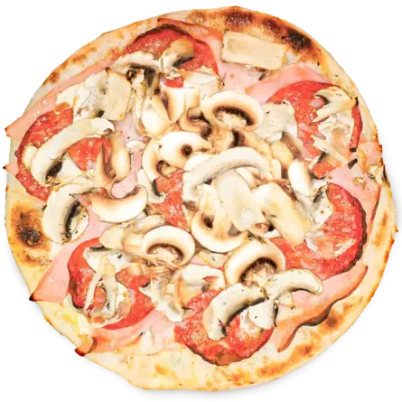 Pan Mortadella Pizza