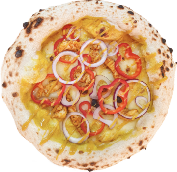 Pizza Pollo–Curry