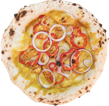 Pizza Pollo–Curry